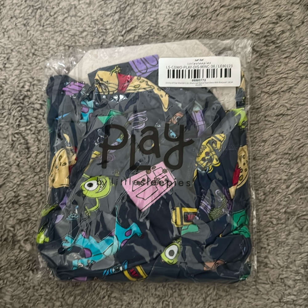 NIB Monsters Inc Cap Sleeve Twirl Dress Little Sleepies